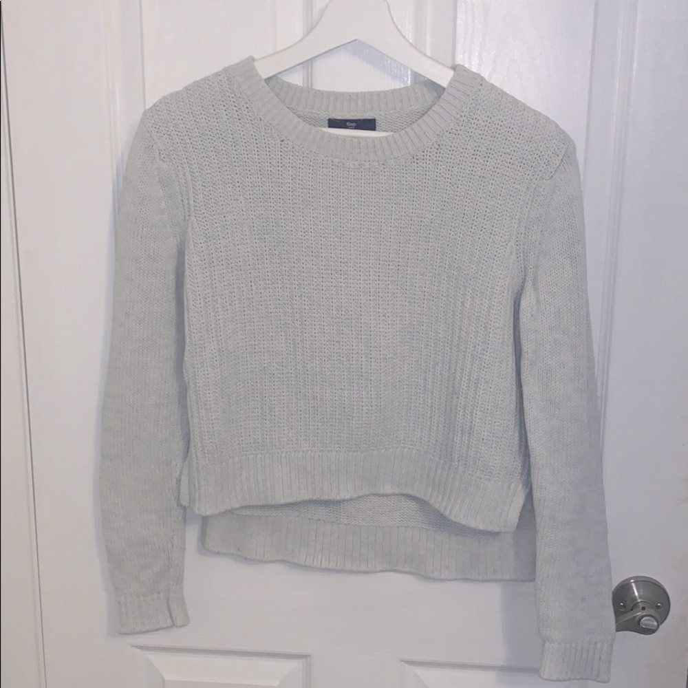Gap Cropped Knit Sweater